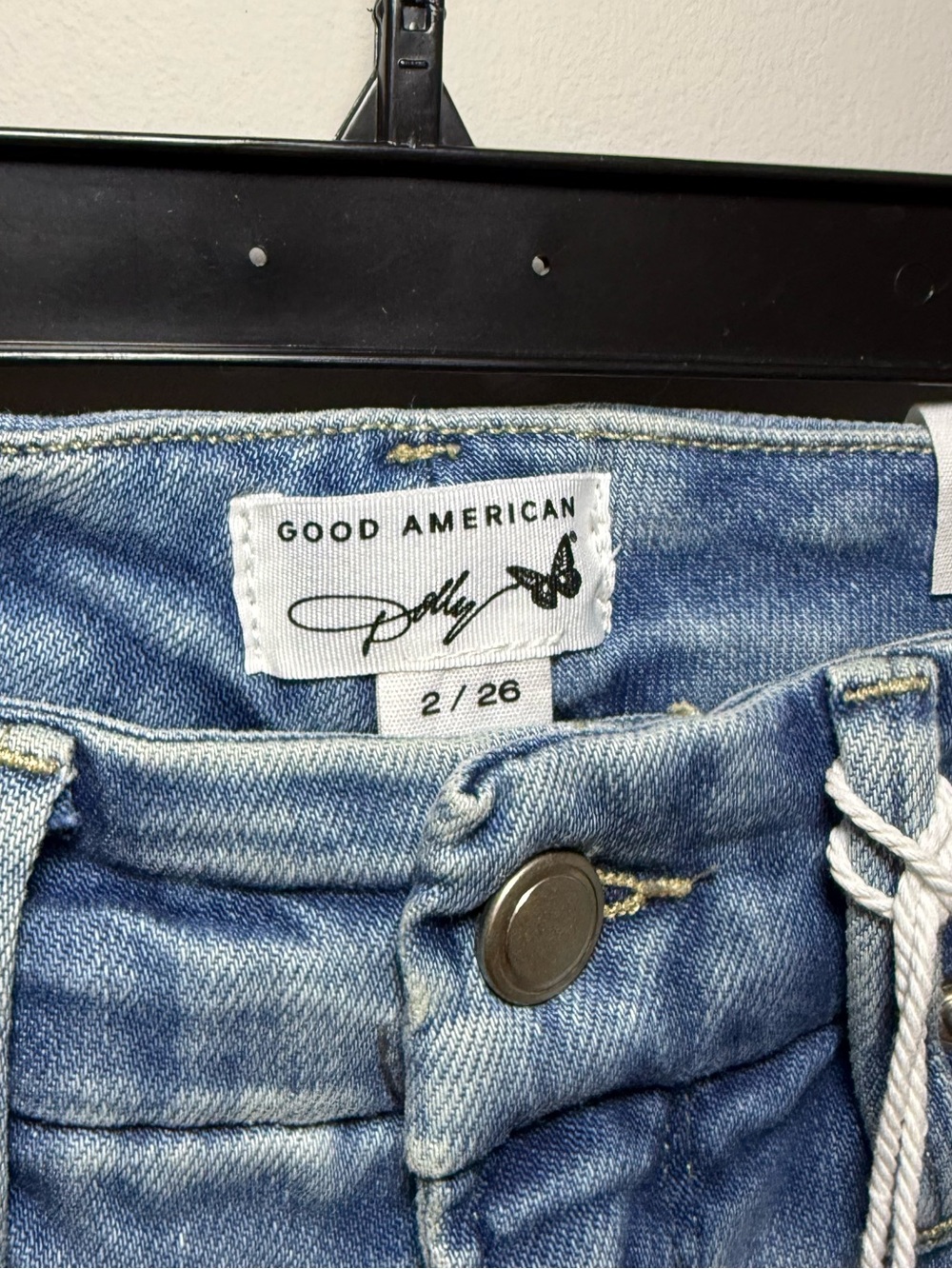 NWT Good American + Dolly Joleans Flare denim jeans. 2/26 - Picture 3 of 10